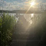 Idyllische Mit Terrasse Und Seezugang * בוסאו